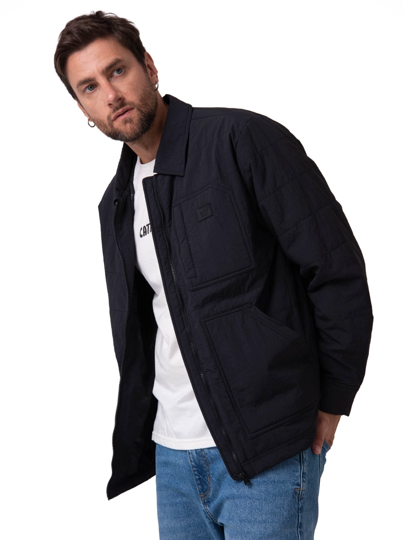 CHAQUETA HOMBRE WORK JACKET NEGRO CAT - 2