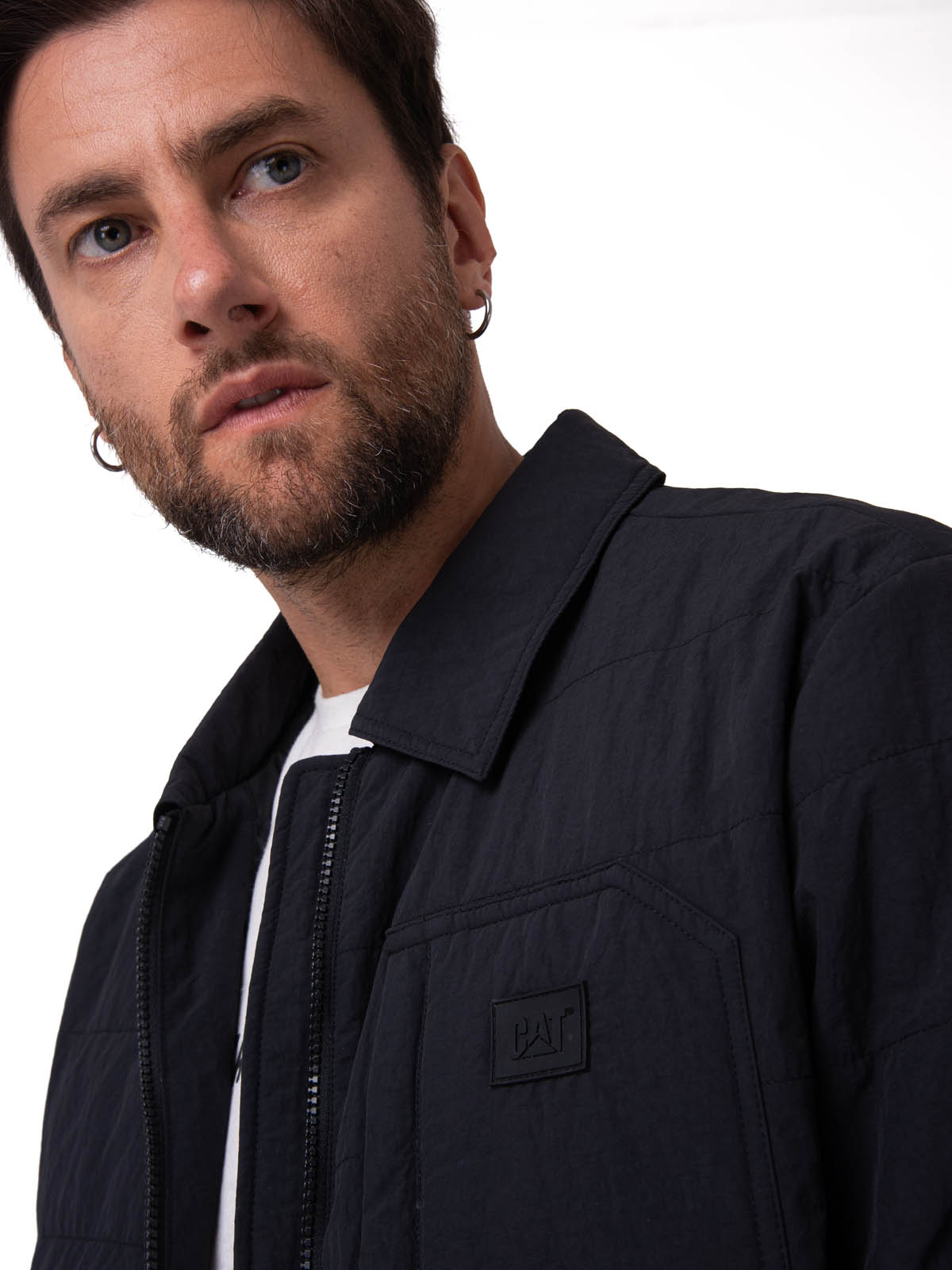 CHAQUETA HOMBRE WORK JACKET NEGRO CAT - 5