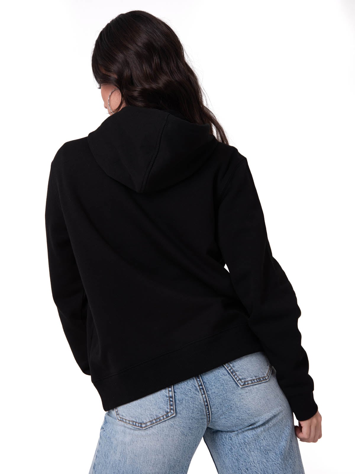 POLERON MUJER W FLEECE CATERPILLAR NEGRO CAT - 2