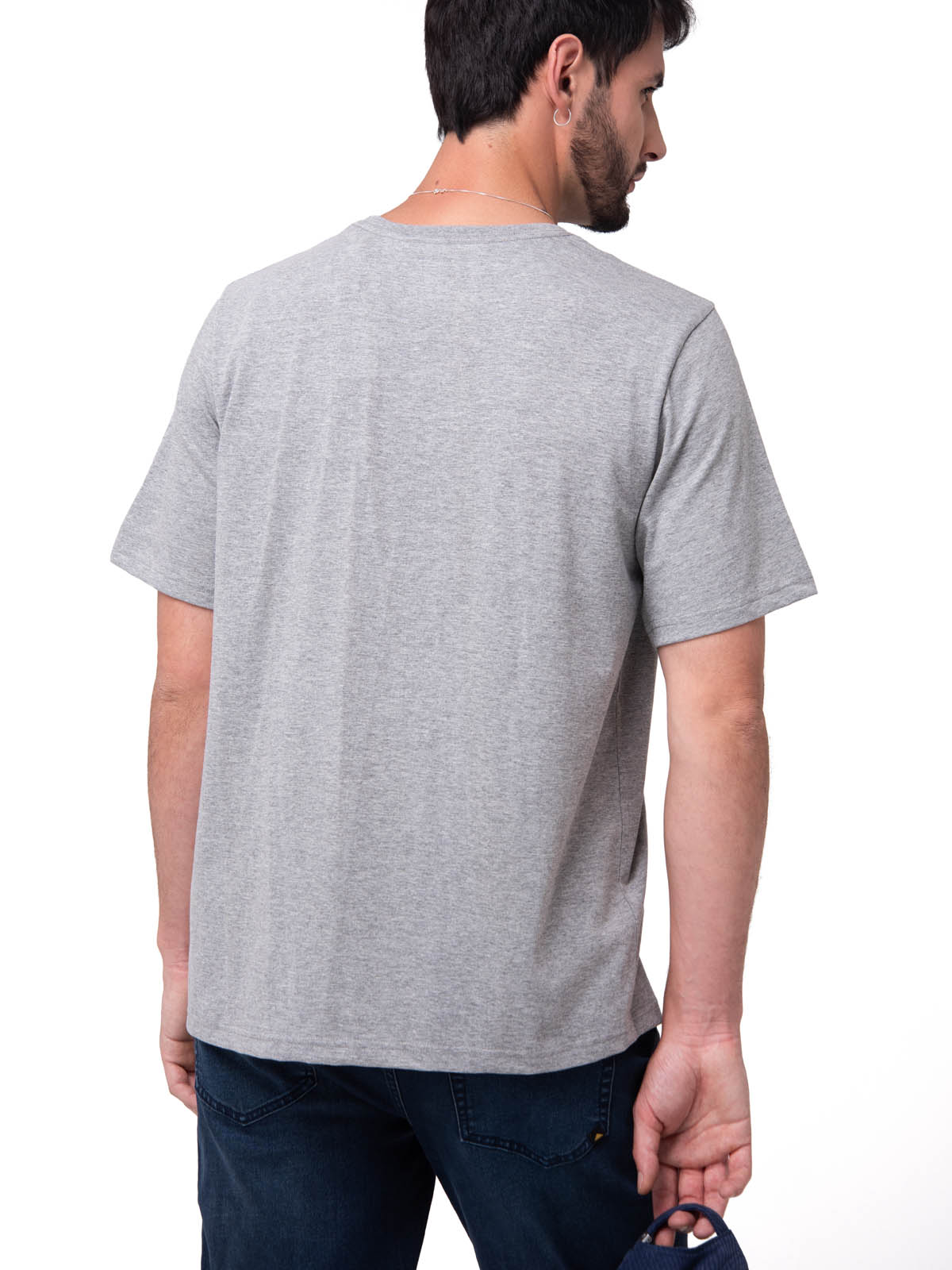 POLERA MANGA CORTA HOMBRE SALES AND SERVICE GRIS CAT - 2