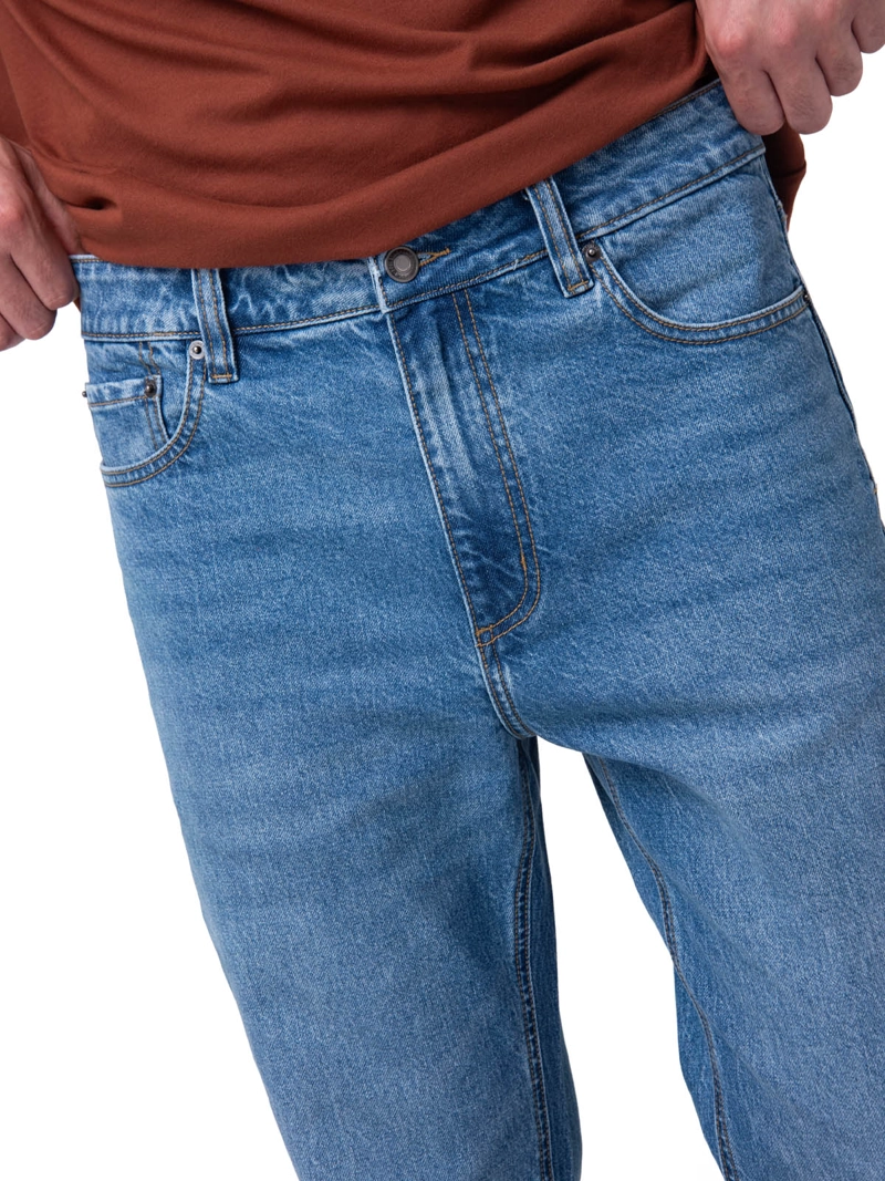 JEANS RECTOS HOMBRE COMFORT RIGID AZUL CAT - 4