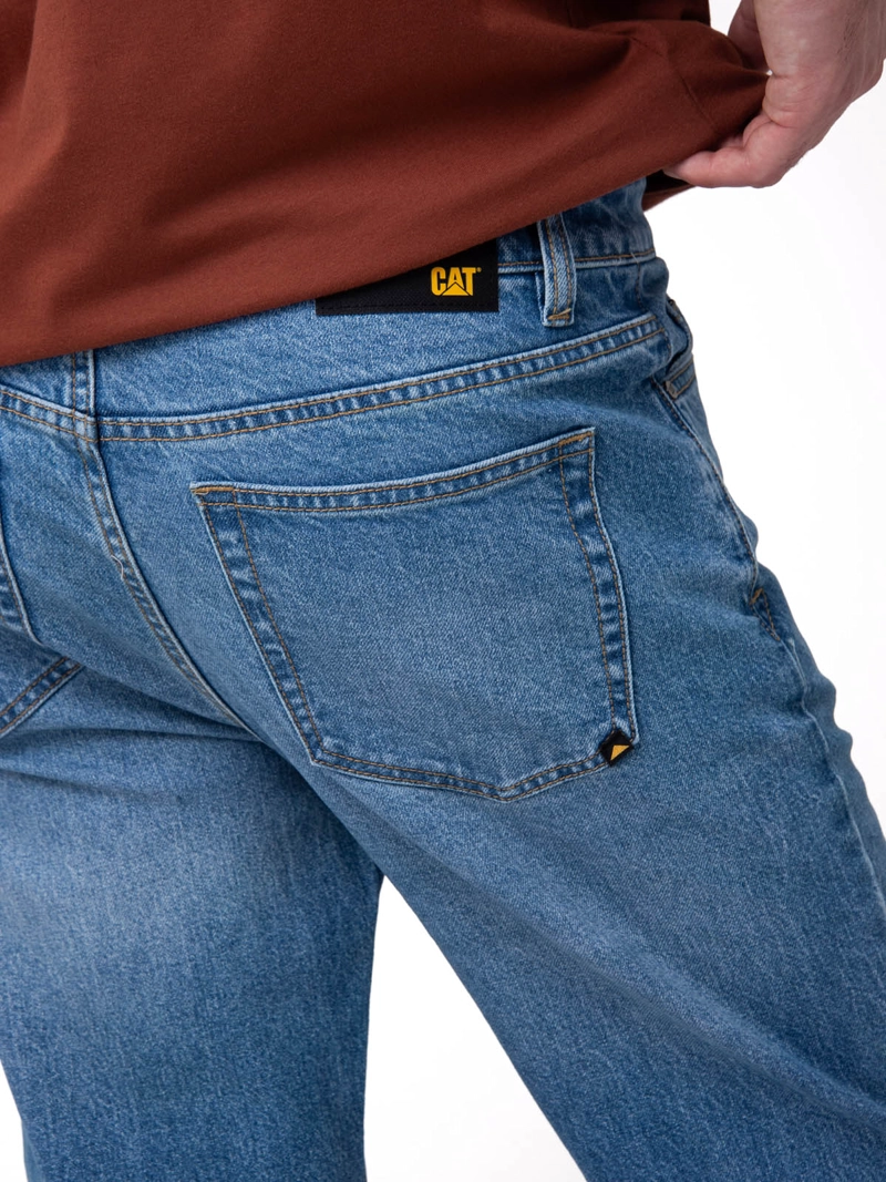 JEANS RECTOS HOMBRE COMFORT RIGID AZUL CAT - 5