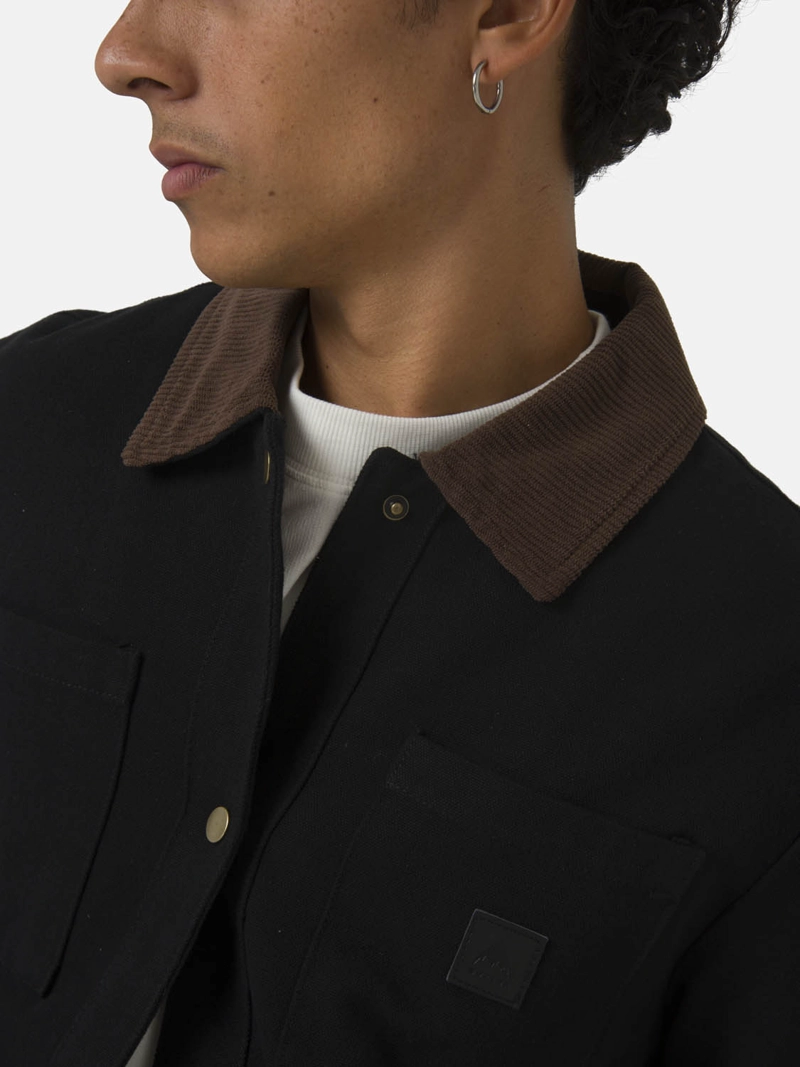 CHAQUETA HOMBRE MASON NEGRO BURTON - 4