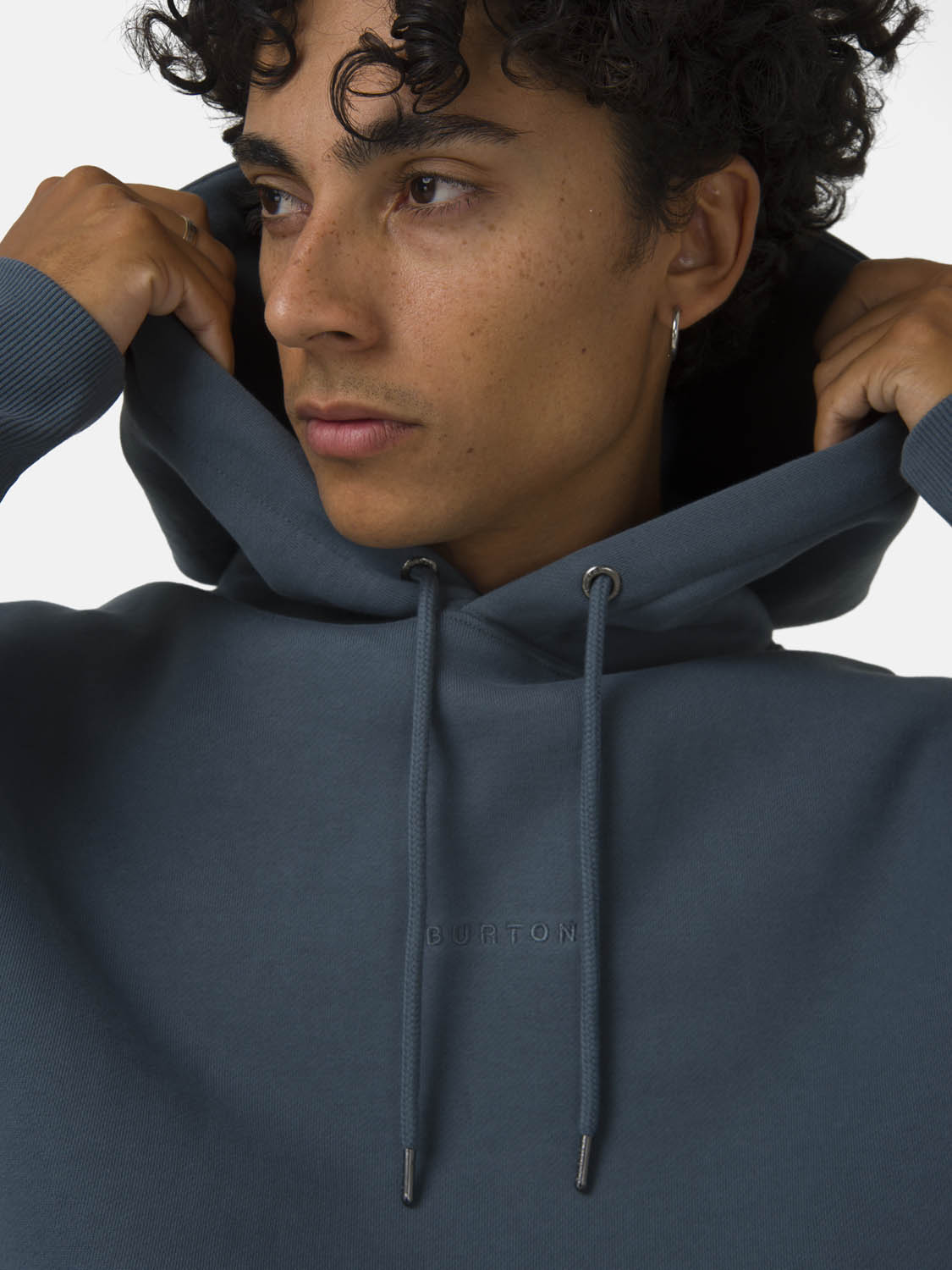 POLERON HOMBRE LEGACY GRIS  BURTON - 5