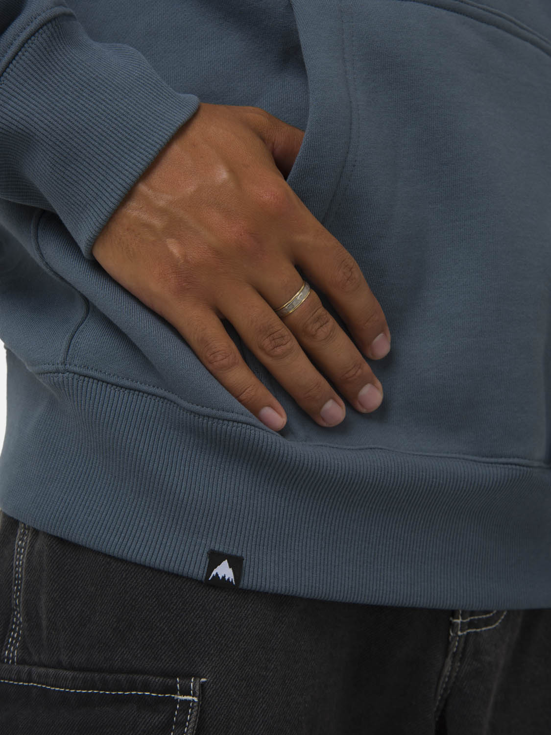 POLERON HOMBRE LEGACY GRIS  BURTON - 6