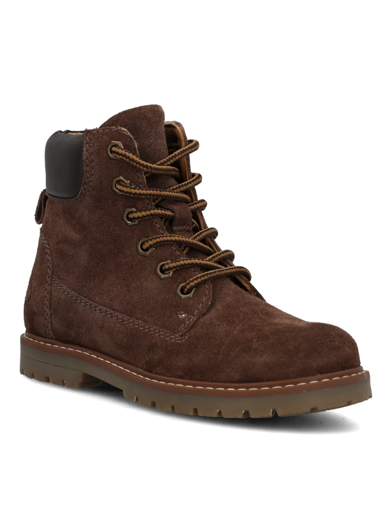 BOTIN NIÑO WILFRED CAFE  OSCURO HUSH PUPPIES KIDS - 2