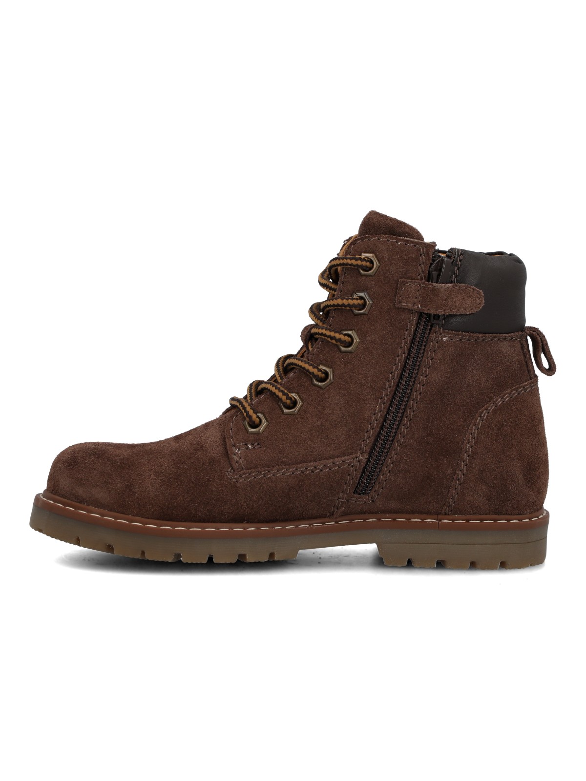 BOTIN NIÑO WILFRED CAFE  OSCURO HUSH PUPPIES KIDS - 5