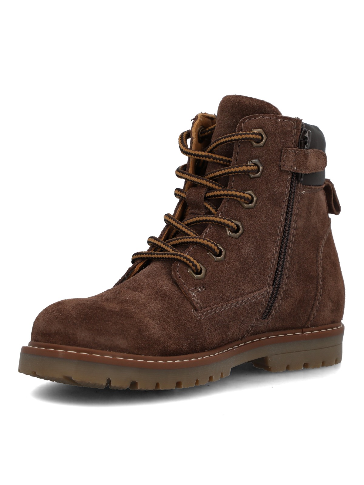 BOTIN NIÑO WILFRED CAFE  OSCURO HUSH PUPPIES KIDS - 6