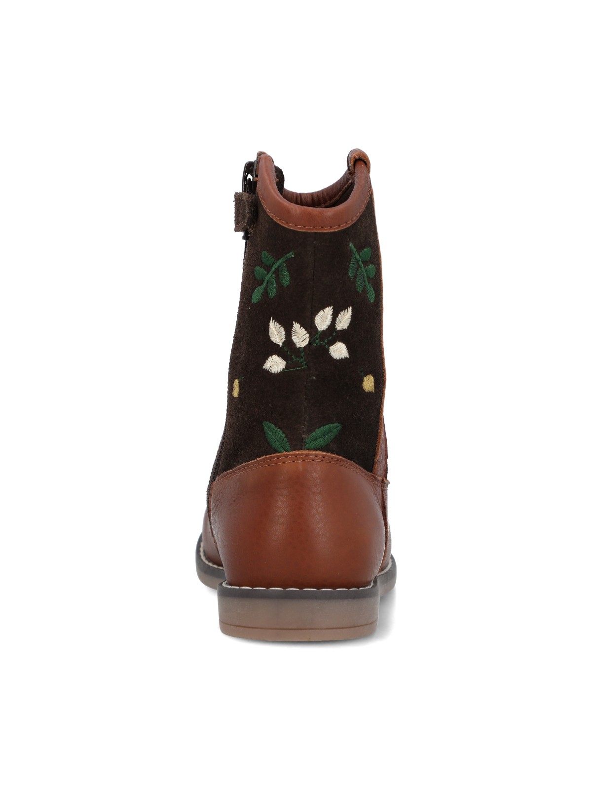 BOTA CUERO NIÑA ROMANA CAFE  OSCURO HUSH PUPPIES KIDS - 7