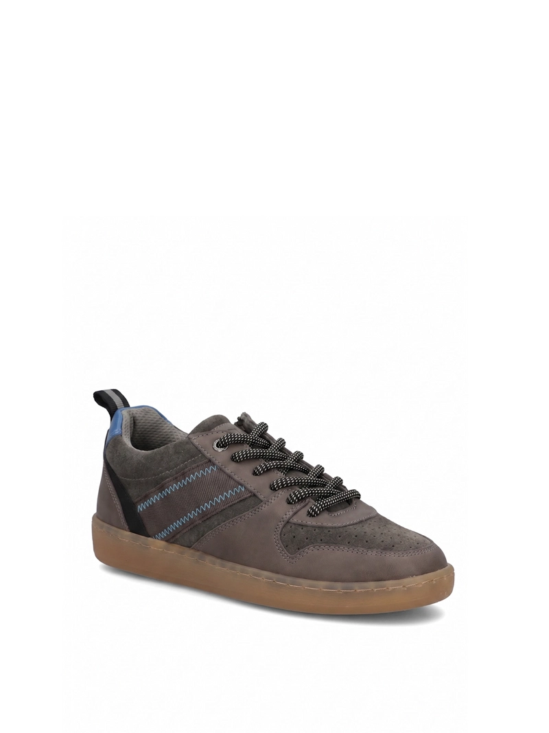 ZAPATILLA CUERO NIÑO OCASO GRIS HUSH PUPPIES KIDS - 2