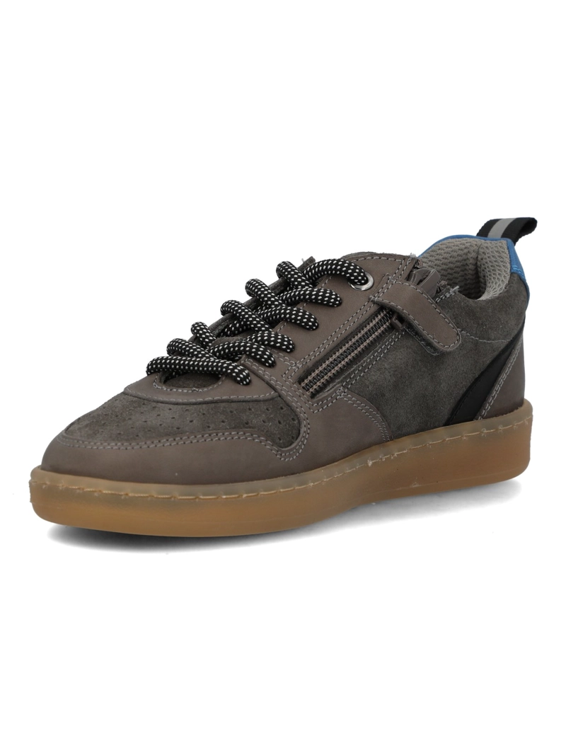 ZAPATILLA CUERO NIÑO OCASO GRIS HUSH PUPPIES KIDS - 6