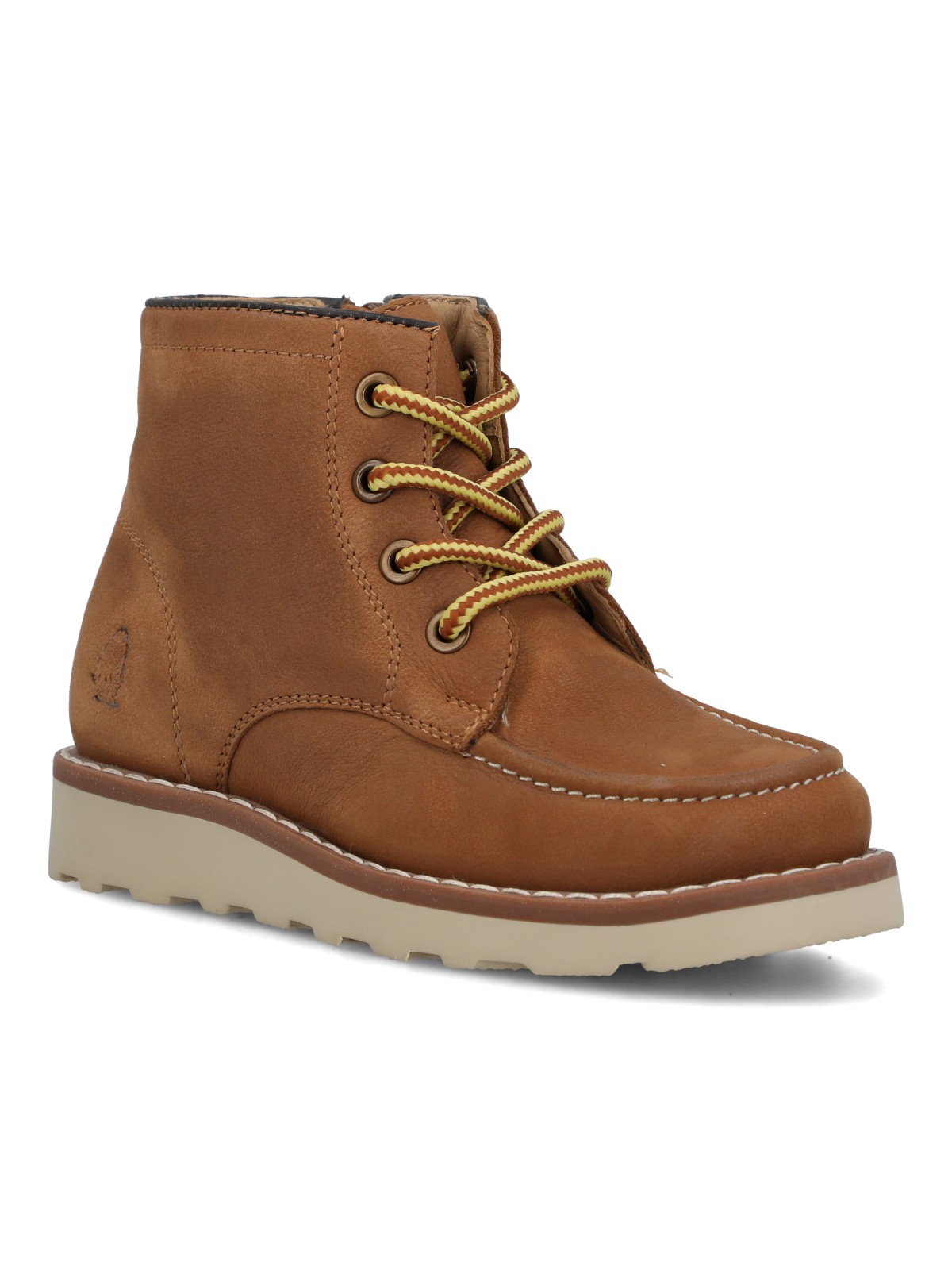 BOTIN CUERO NIÑO BRUMA CAFE  CLARO HUSH PUPPIES KIDS - 2