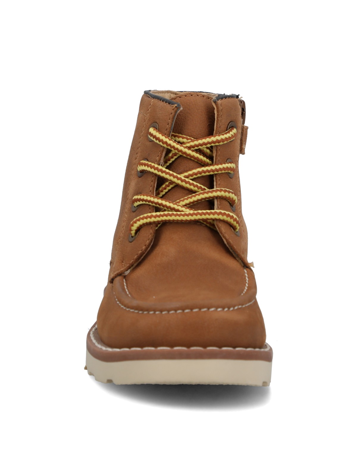 BOTIN CUERO NIÑO BRUMA CAFE  CLARO HUSH PUPPIES KIDS - 4