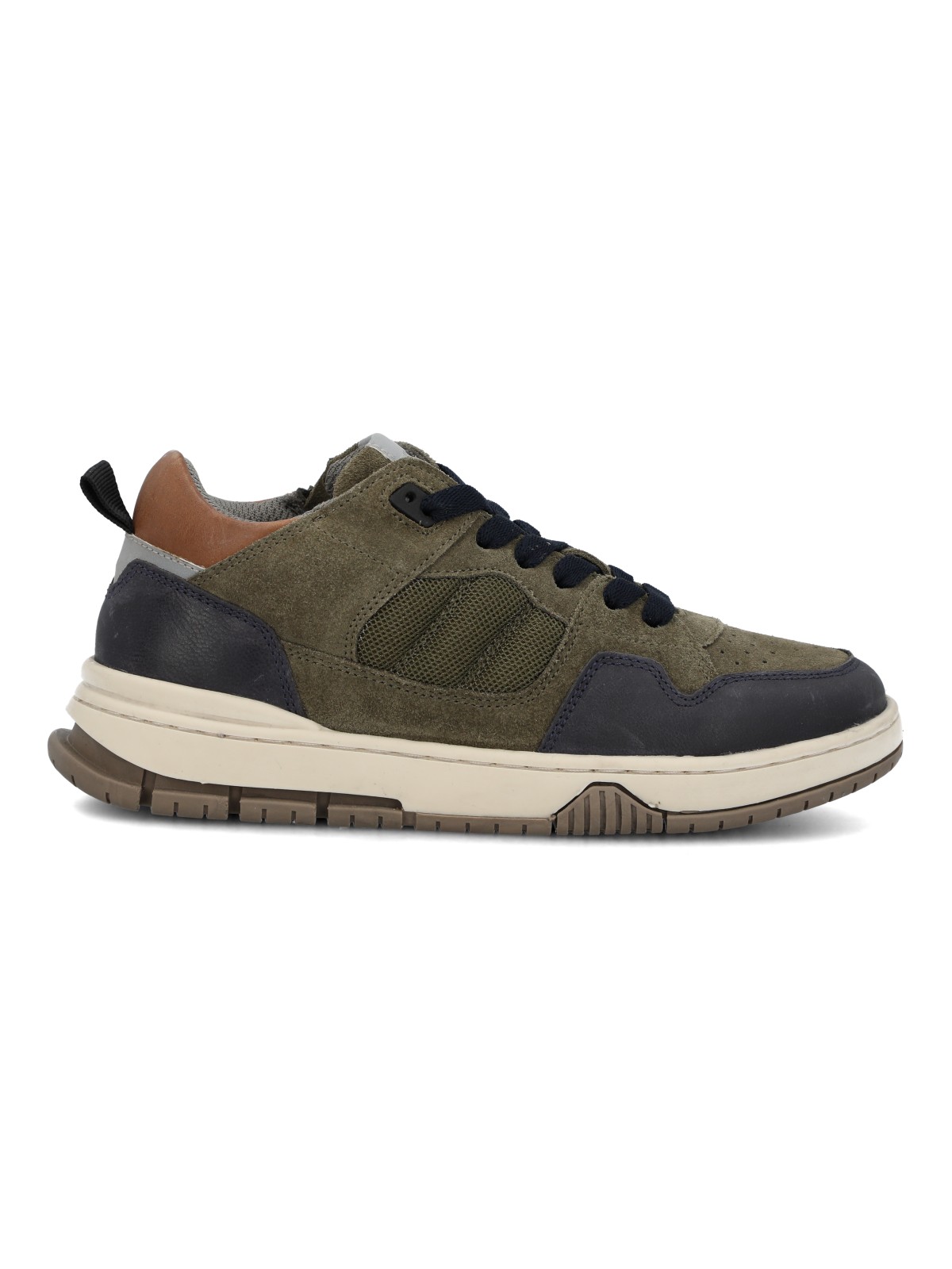 ZAPATILLA CUERO NIÑO CAMEO VERDE HUSH PUPPIES KIDS - 1