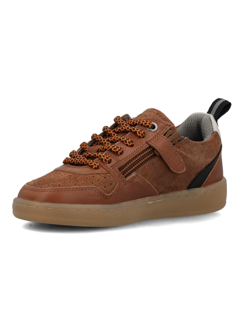 ZAPATILLA CUERO NIÑO OCASO CAFE  HUSH PUPPIES KIDS - 6