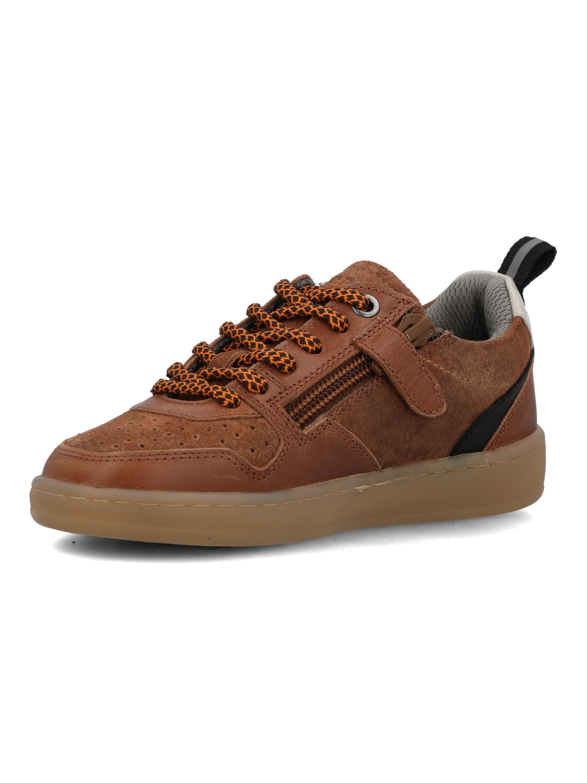 ZAPATILLA CUERO NIÑO OCASO CAFE  HUSH PUPPIES KIDS - 6