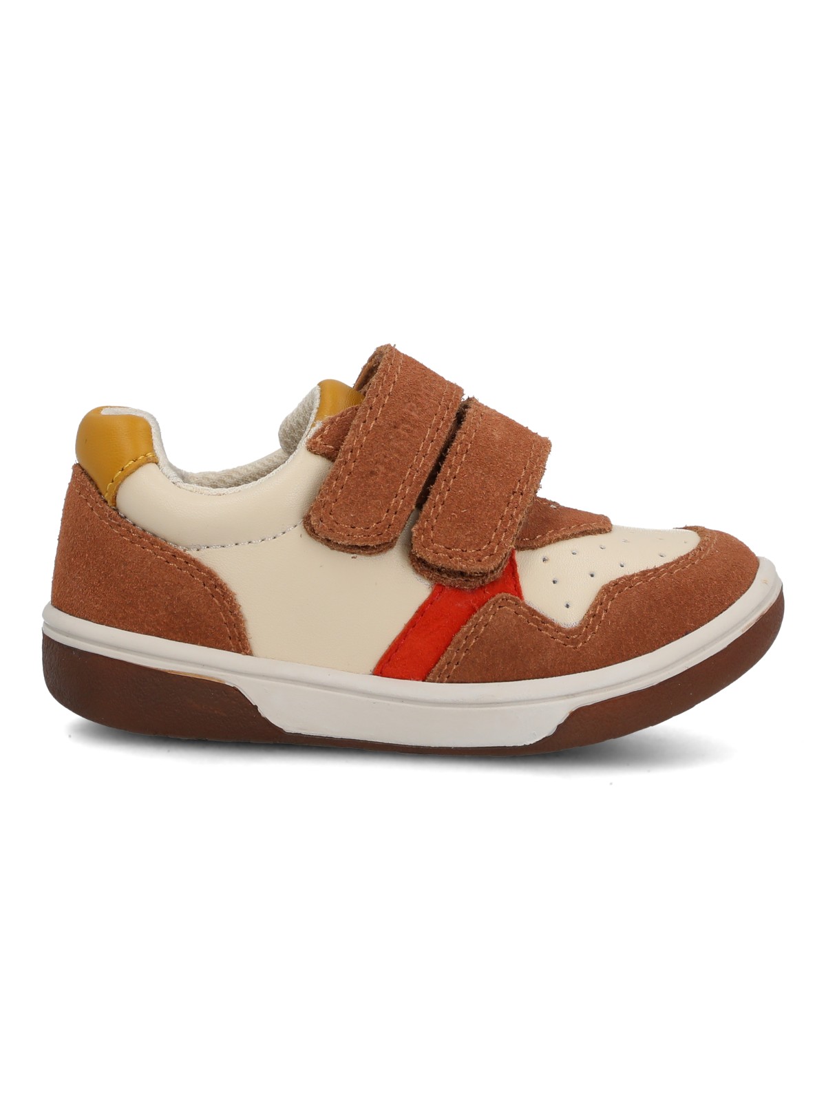 ZAPATILLA CUERO NIÑO TAMBE CAFE  HUSH PUPPIES KIDS - 1