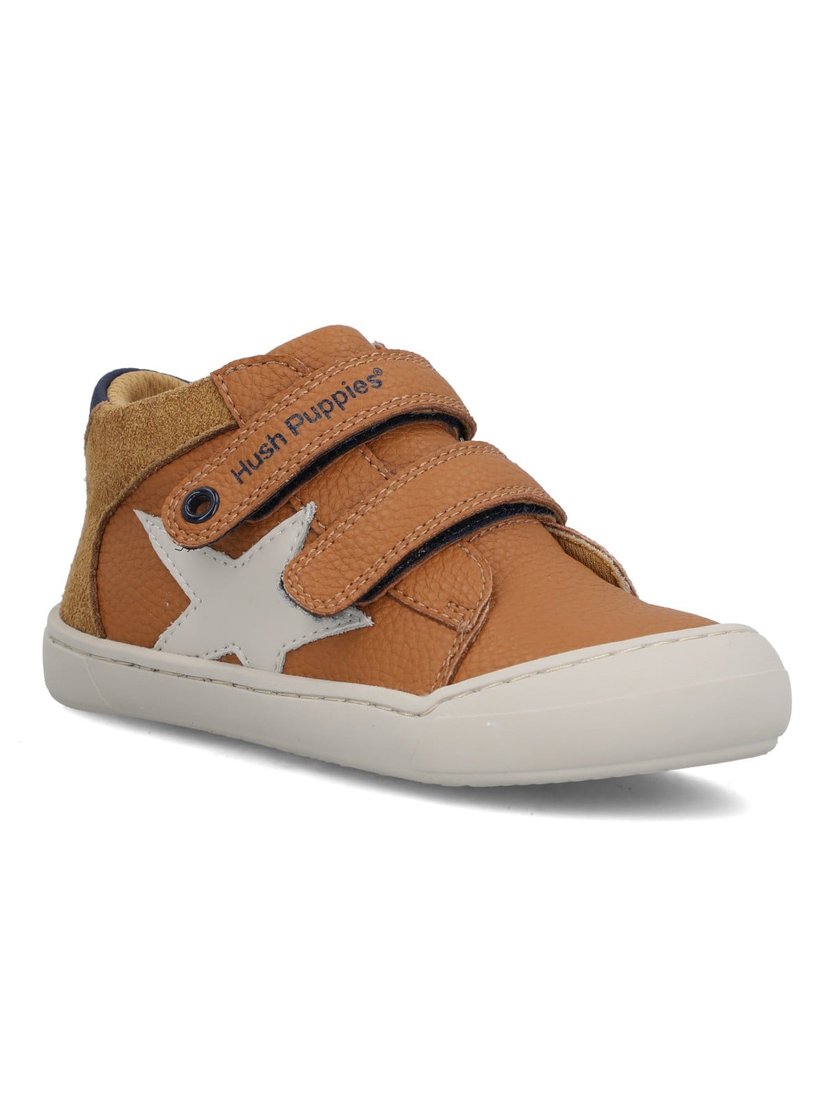 ZAPATILLA CUERO NIÑO CAU CAFE  HUSH PUPPIES KIDS - 2