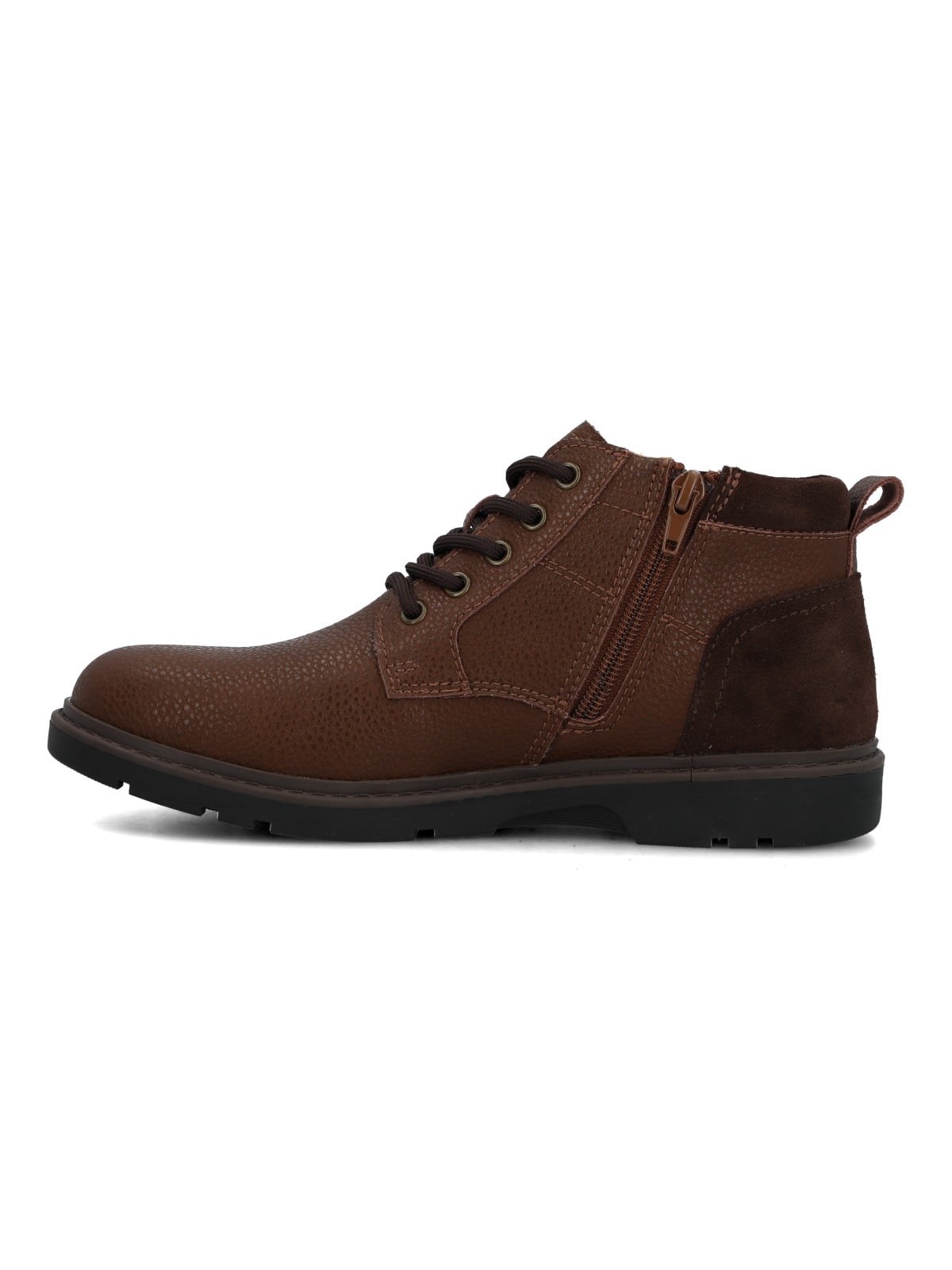 BOTIN CUERO NIÑO TICO CAFE  OSCURO HUSH PUPPIES KIDS - 5