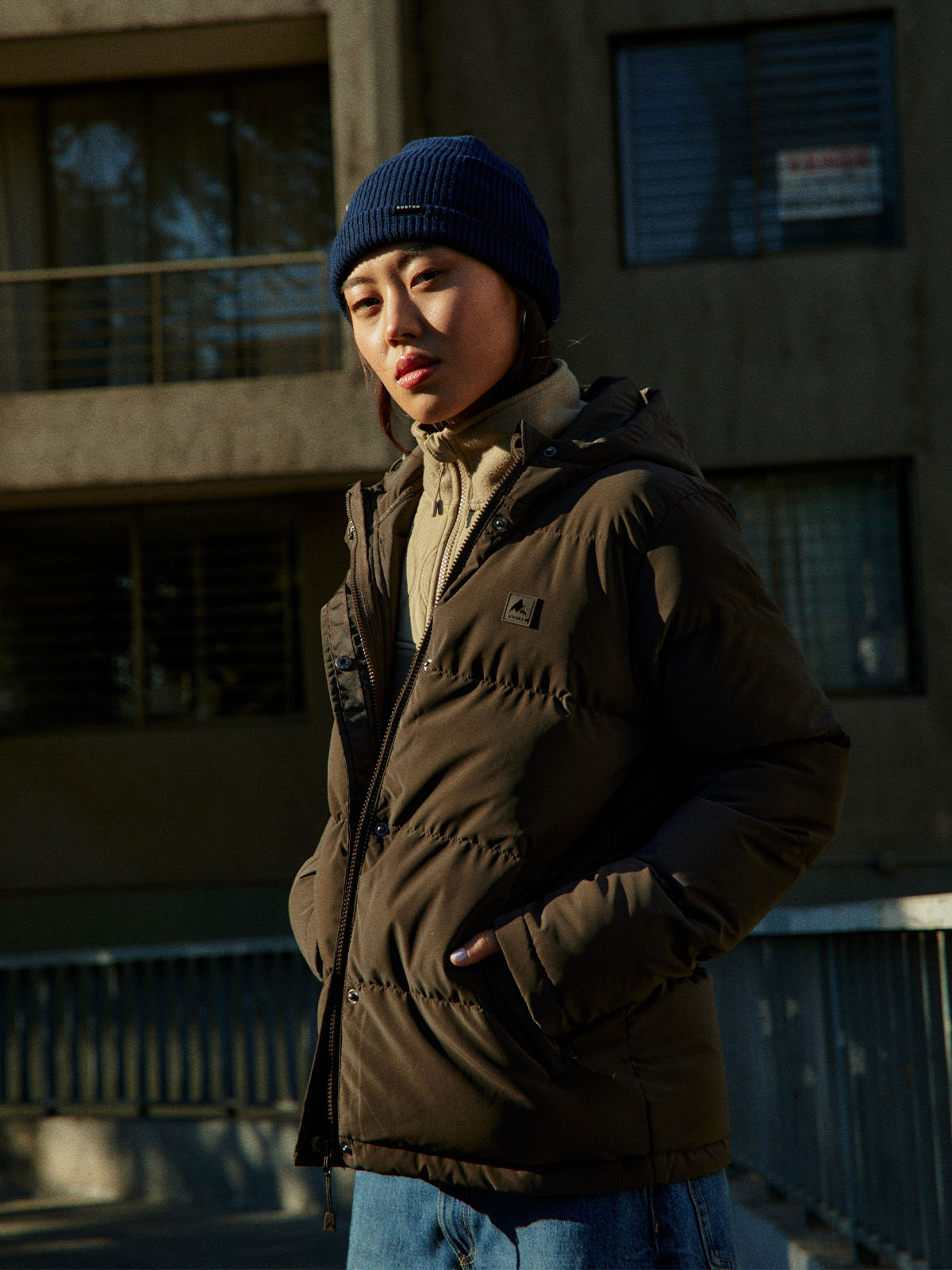 CHAQUETA MUJER PUFFA CAFE   BURTON - 2