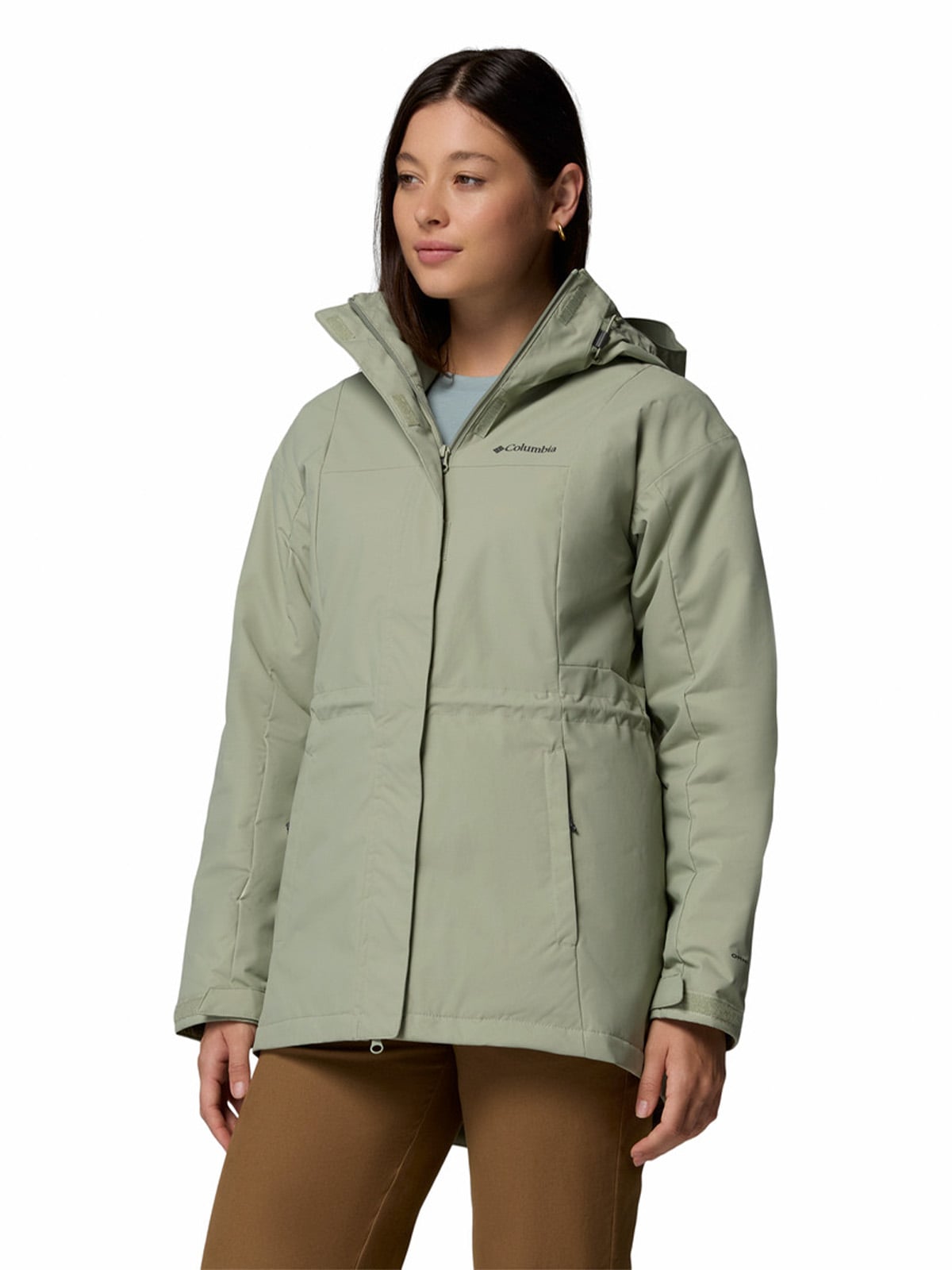 PARKA WP MUJER HIKEBOUND II LONG JK BEIGE COLUMBIA - 2