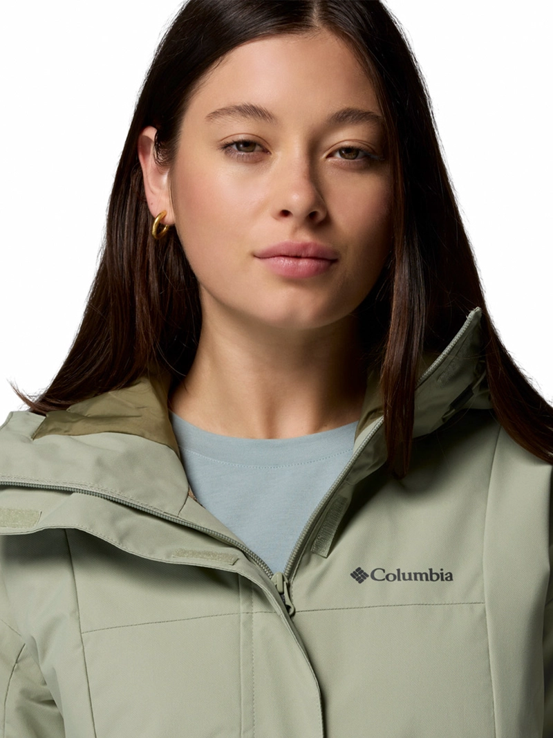 PARKA WP MUJER HIKEBOUND II LONG JK BEIGE COLUMBIA - 7