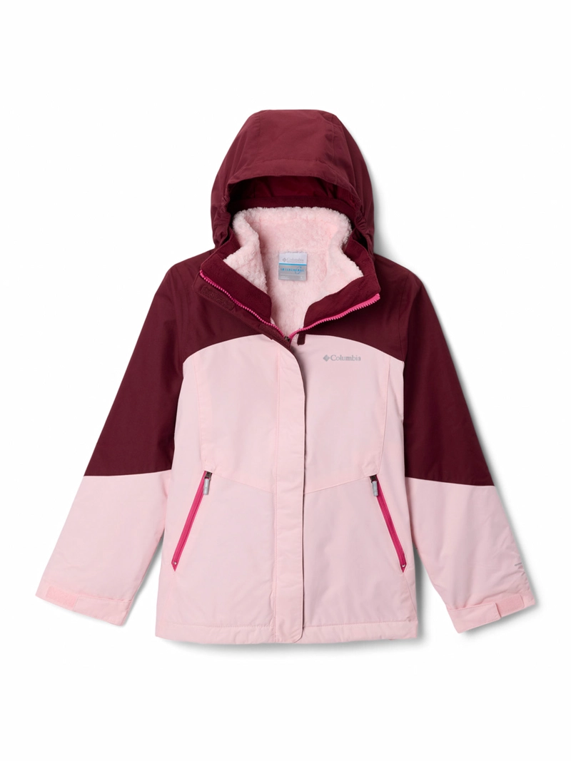 PARKA WP NIÑA BUGABOO III INTERCHANGE ROSADO COLUMBIA - 1