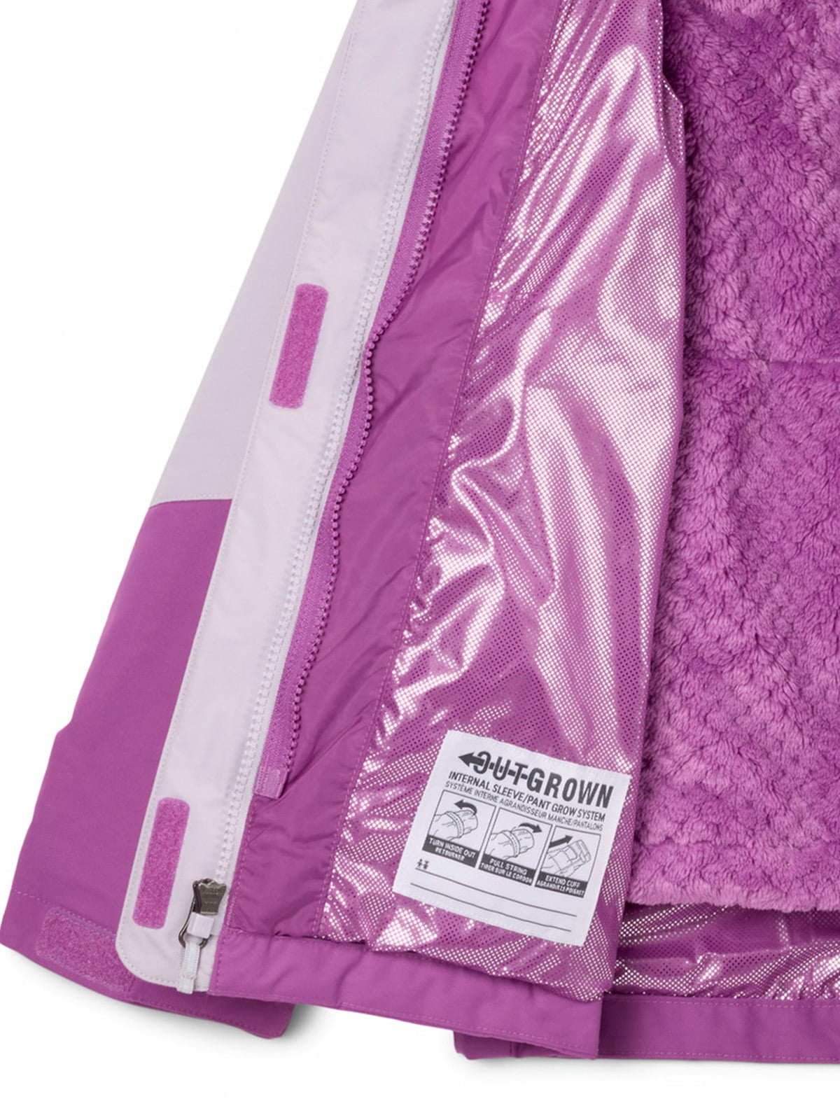 PARKA WP NIÑA BUGABOO III INTERCHANGE MORADO COLUMBIA - 2