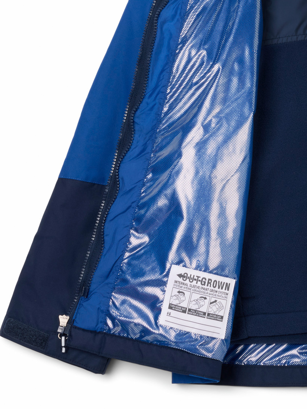 PARKA WP NIÑO BUGABOO III FLEECE INTERCH AZUL COLUMBIA - 2