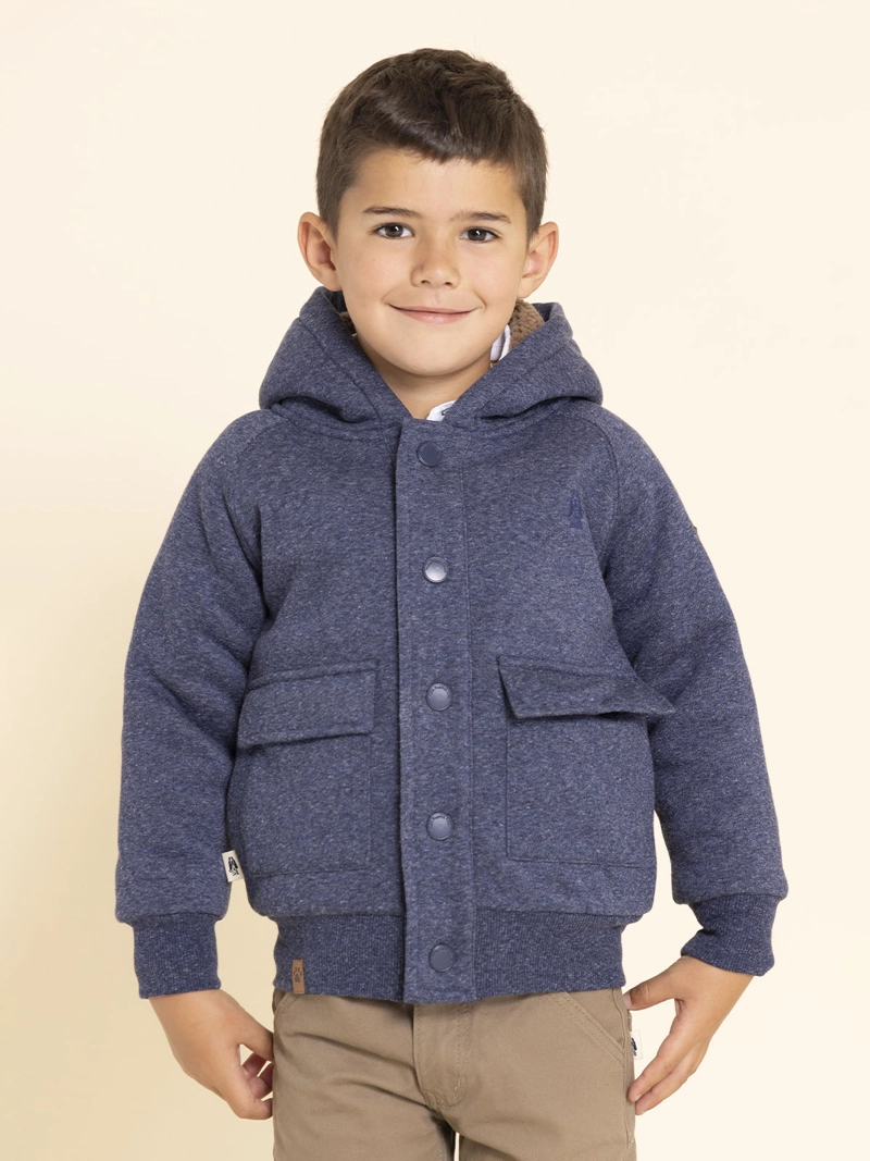 POLERON OTTO NIÑO AZUL HUSH PUPPIES KIDS - 1