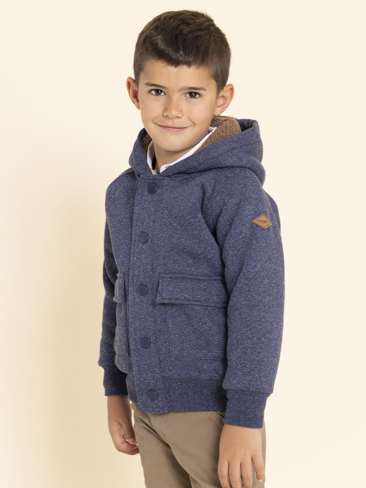 POLERON OTTO NIÑO AZUL HUSH PUPPIES KIDS - 2