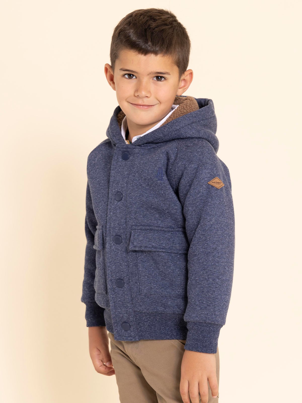 POLERON OTTO NIÑO AZUL HUSH PUPPIES KIDS - 2