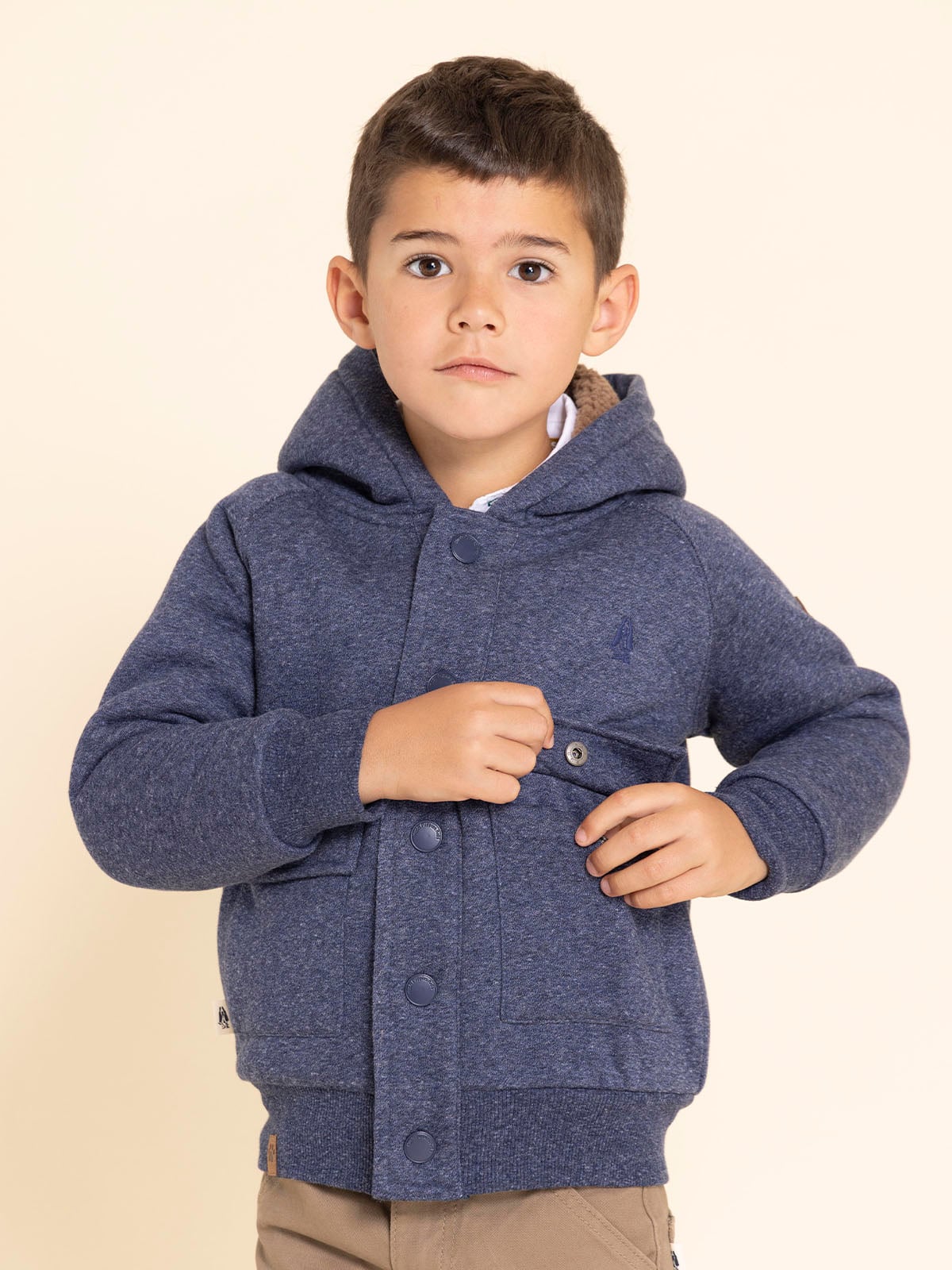 POLERON OTTO NIÑO AZUL HUSH PUPPIES KIDS - 4