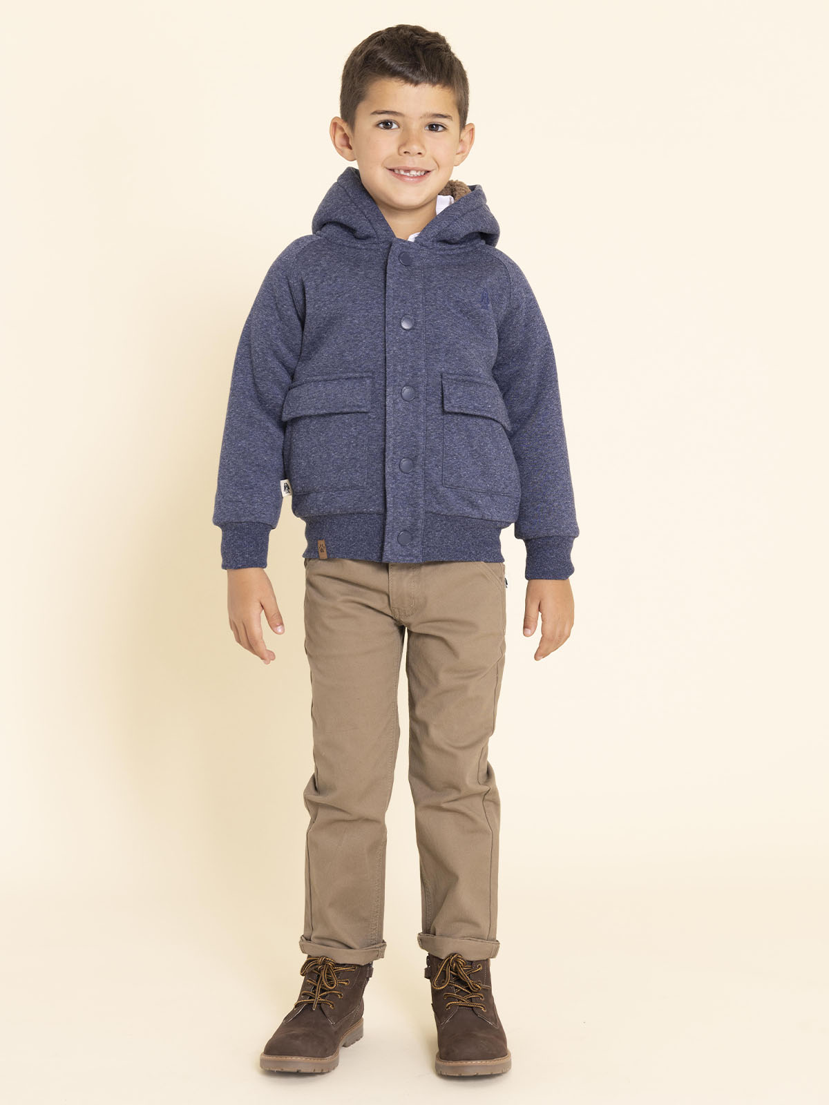 POLERON OTTO NIÑO AZUL HUSH PUPPIES KIDS - 5