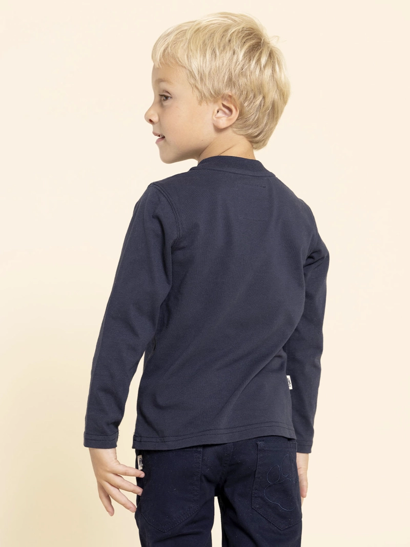 CHALECO ROY NIÑO GRIS HUSH PUPPIES KIDS - 4