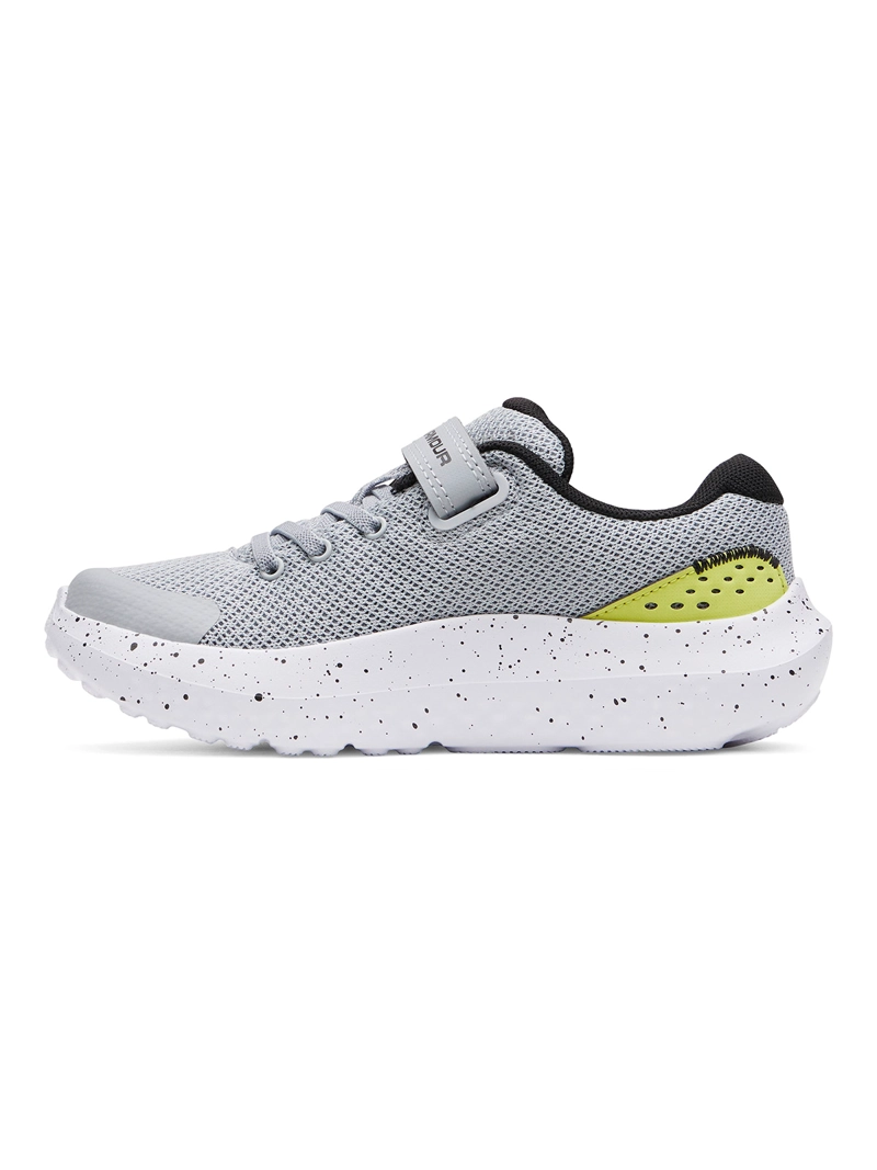 ZAPATILLA PREESCOLAR UA SURGE 4 AC GRIS PARA NIÑO UNDER ARMOUR - 2
