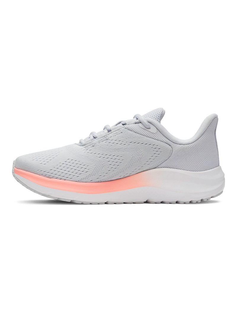 ZAPATILLA MUJER UA CHARGED PURSUIT 4 BIG LOGO GRIS UNDER ARMOUR - 2