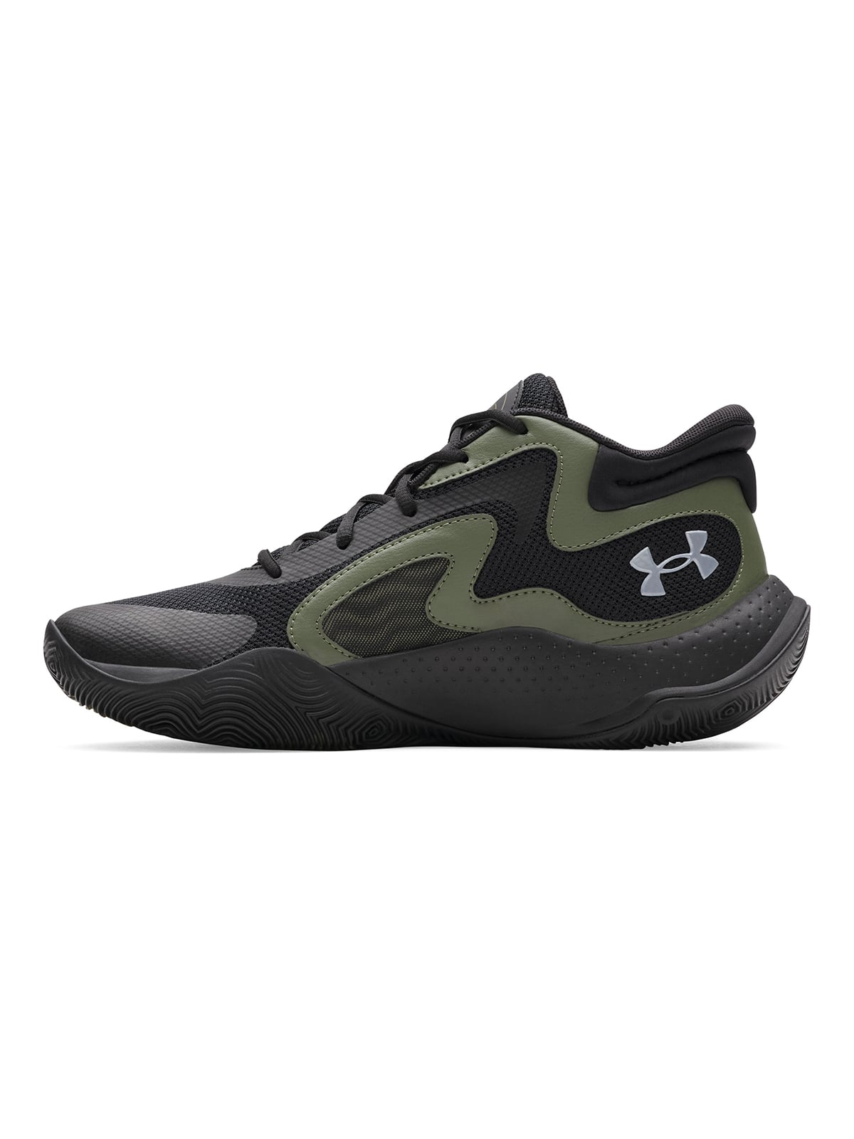 ZAPATILLA BASKET UNISEX JET '25 VERDE  UA - 2