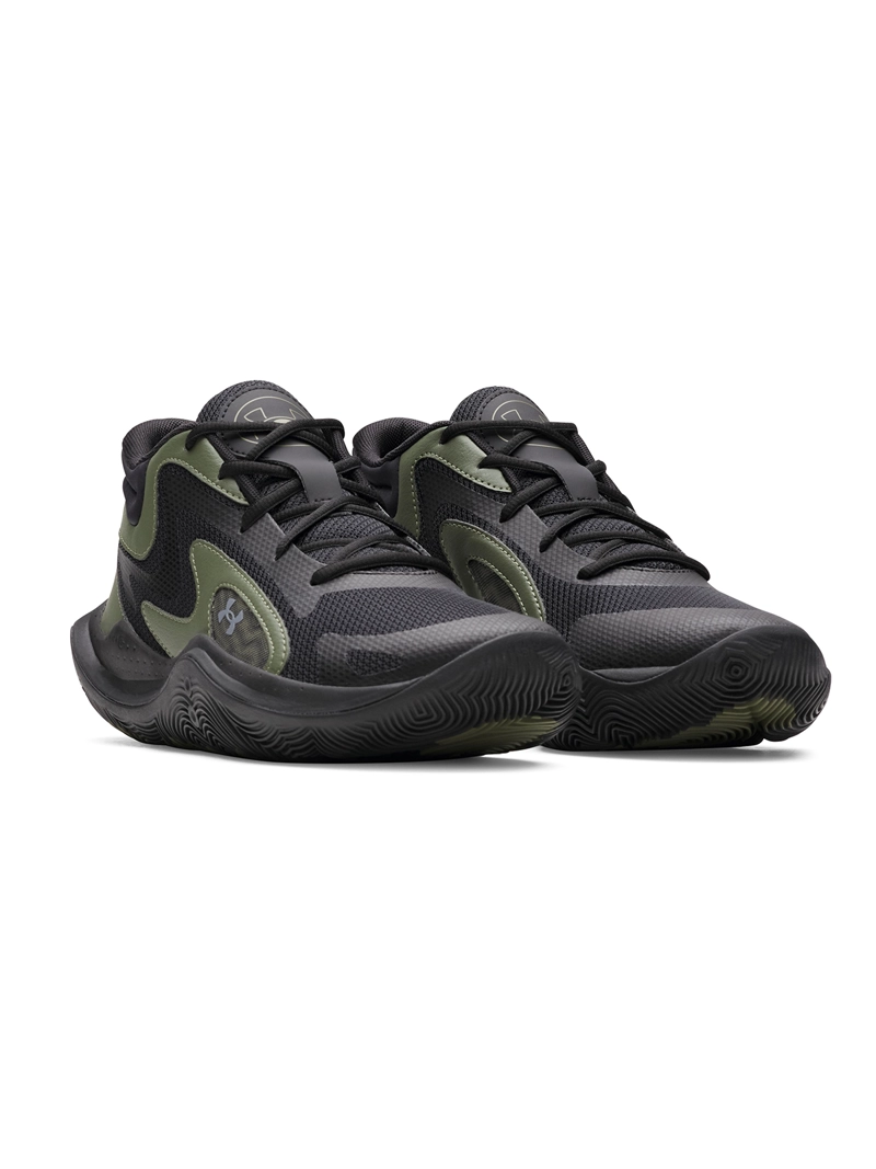 ZAPATILLA BASKET UNISEX JET '25 VERDE  UA - 6