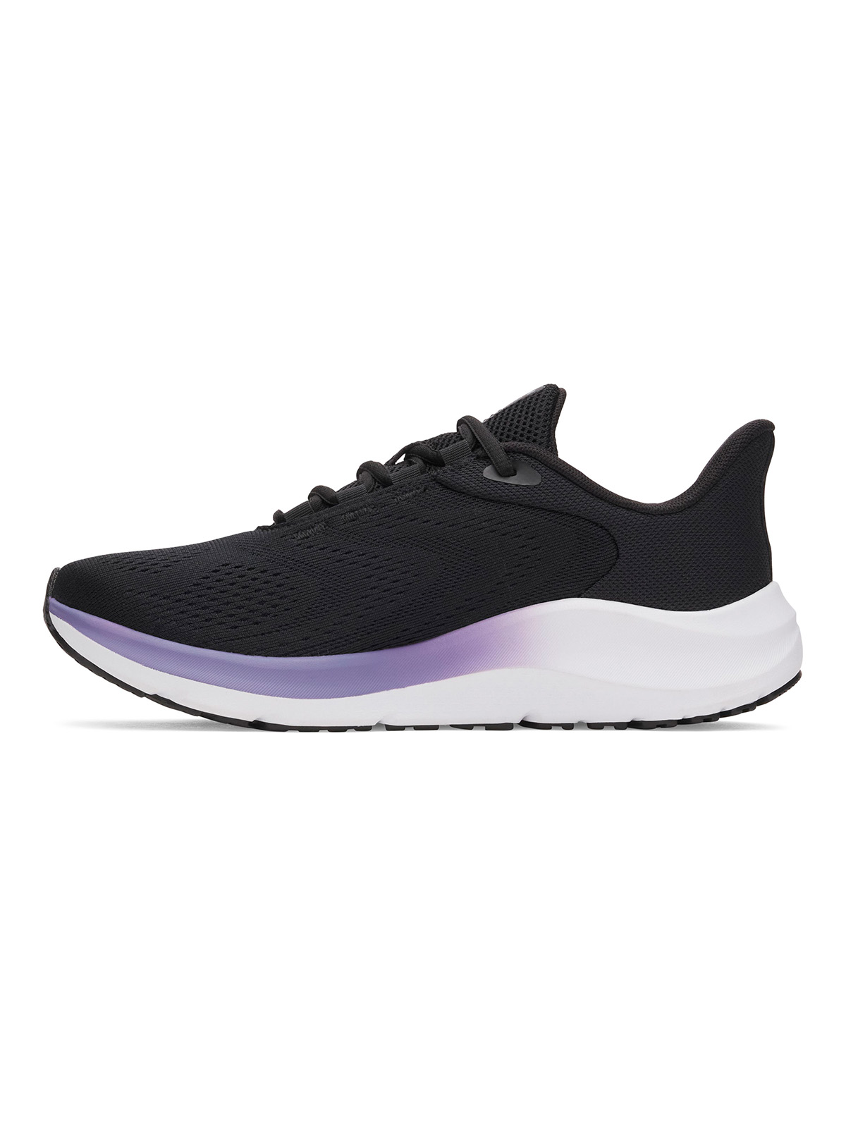 ZAPATILLA UA CHARGED PURSUIT 4 LOGO GRANDE NEGRO UNDER ARMOUR - 2