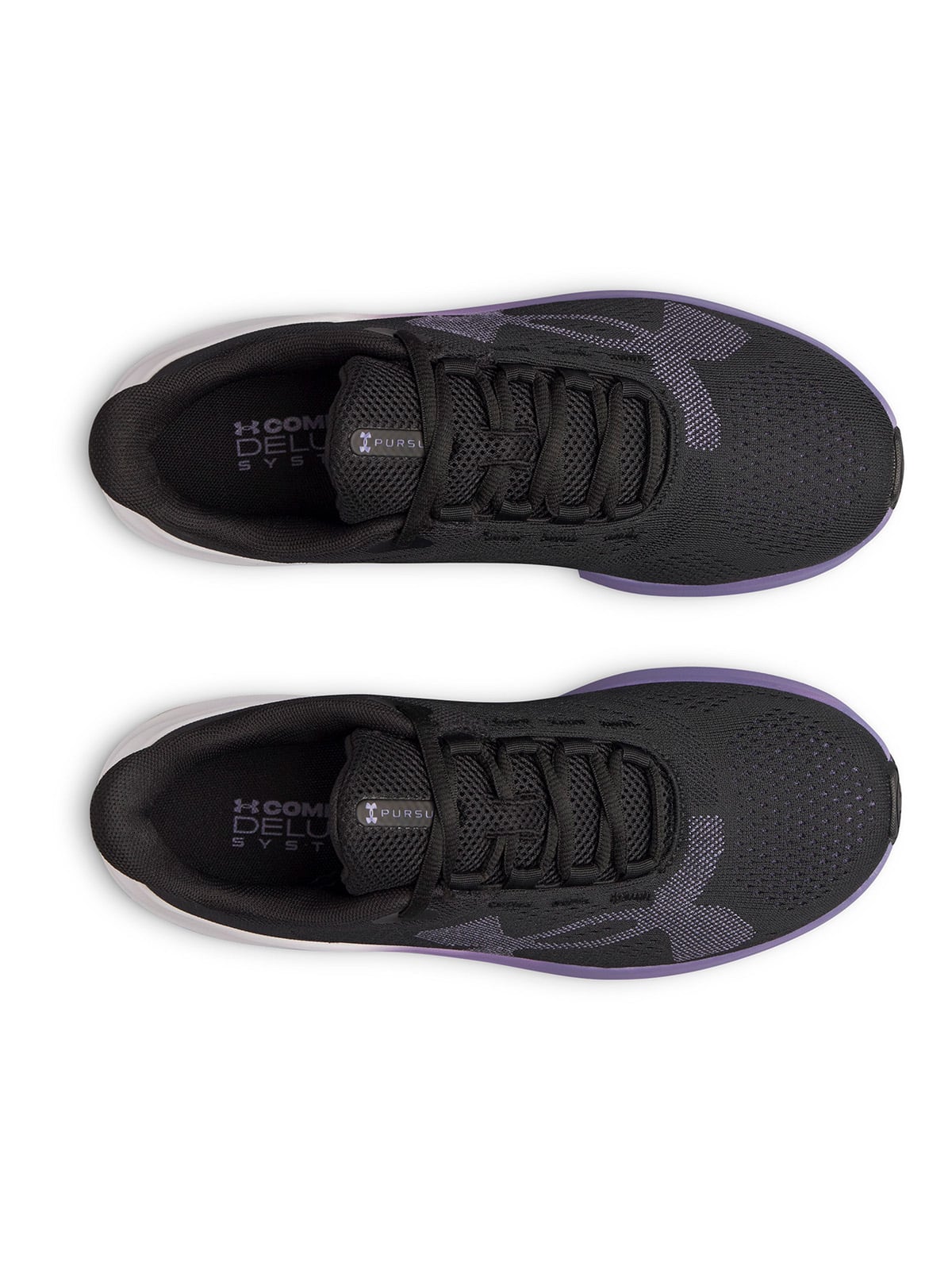 ZAPATILLA UA CHARGED PURSUIT 4 LOGO GRANDE NEGRO UNDER ARMOUR - 5