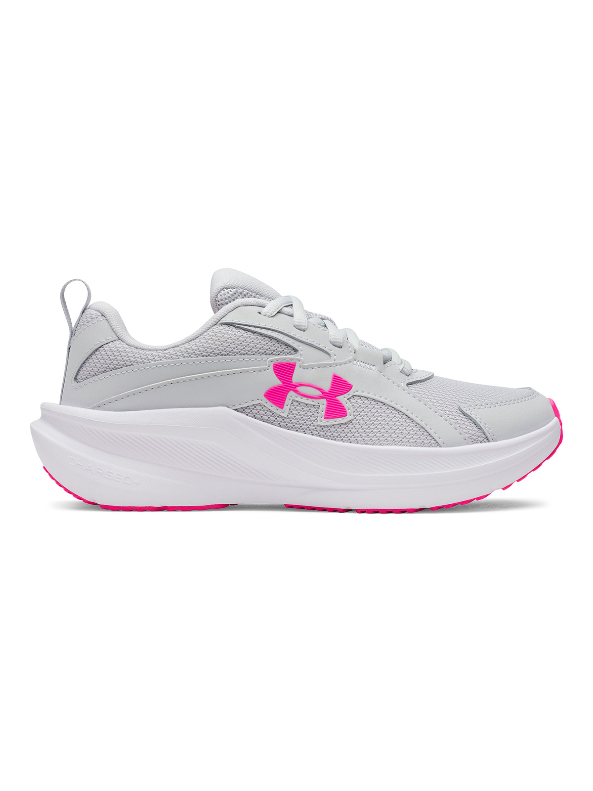 ZAPATILLA UA CHARGED+ ASSERT 11 GRIS PARA NIÑA UNDER ARMOUR - 1