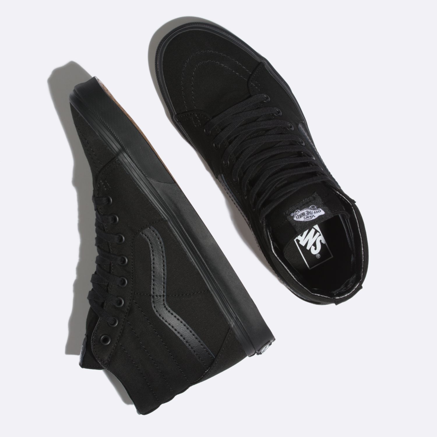 ZAPATILLA CON CAÑA VANS UA SK8-HI NEGRO UNISEX - 2