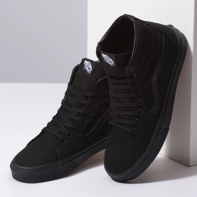 ZAPATILLA CON CAÑA VANS UA SK8-HI NEGRO UNISEX - 4