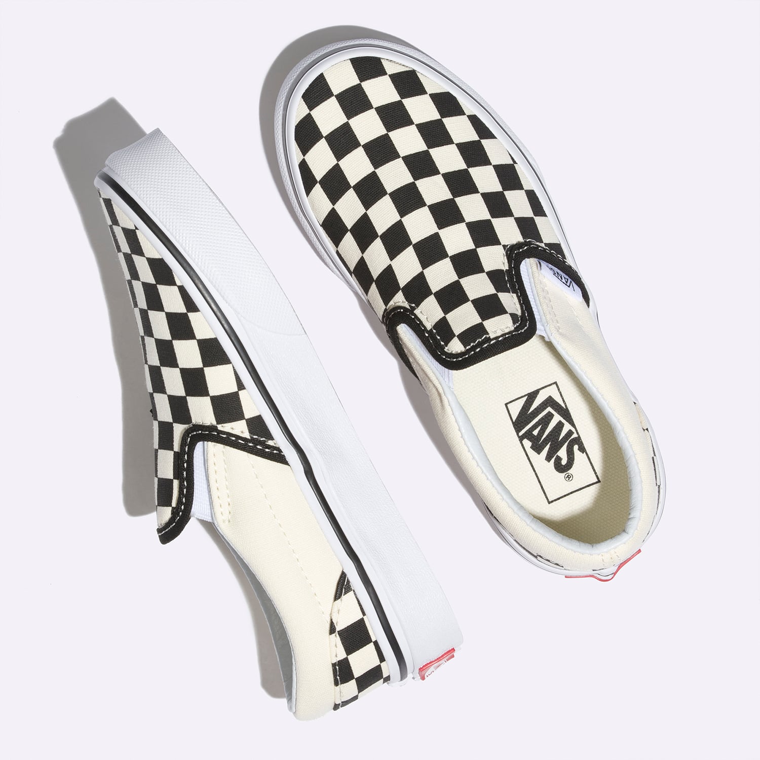 ZAPATILLA NIÑO CLASSIC SLIP-ON (CHECKERBOARD)BLACK VANS - 2