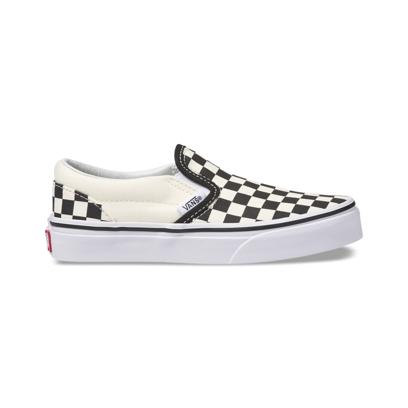 ZAPATILLA NIÑO CLASSIC SLIP-ON (CHECKERBOARD)BLACK VANS - 5