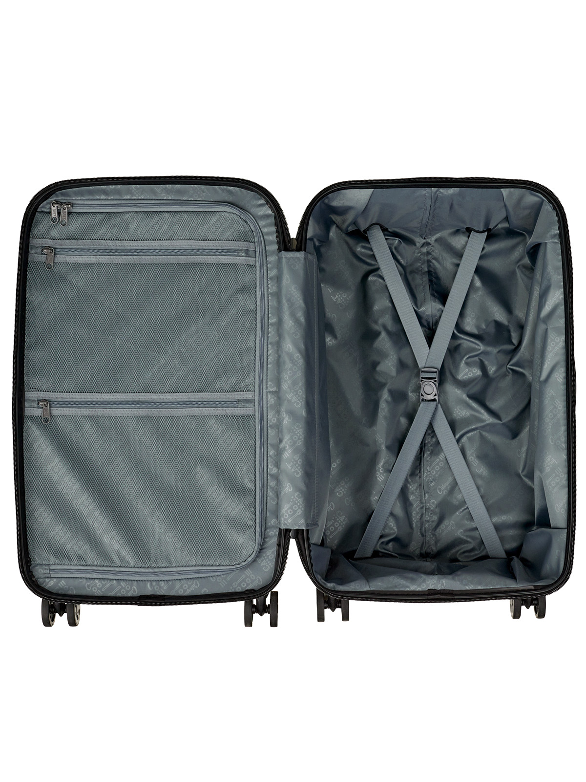 MALETA UNISEX INDUSTRIAL PLATE TRU GRIS CAT - 6