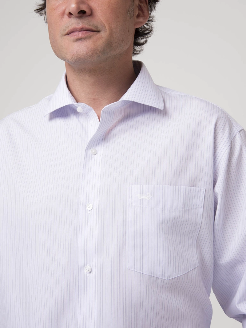 CAMISA CUELLO ITALIANO HOMBRE WF AZUL CLARO ROCKFORD - 9