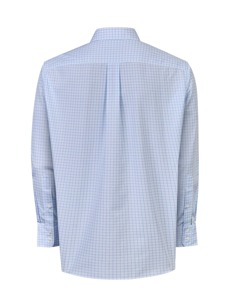 CAMISA CUELLO BUTTON-DOWN HOMBRE WF AZUL CUADROS ROCKFORD - 4