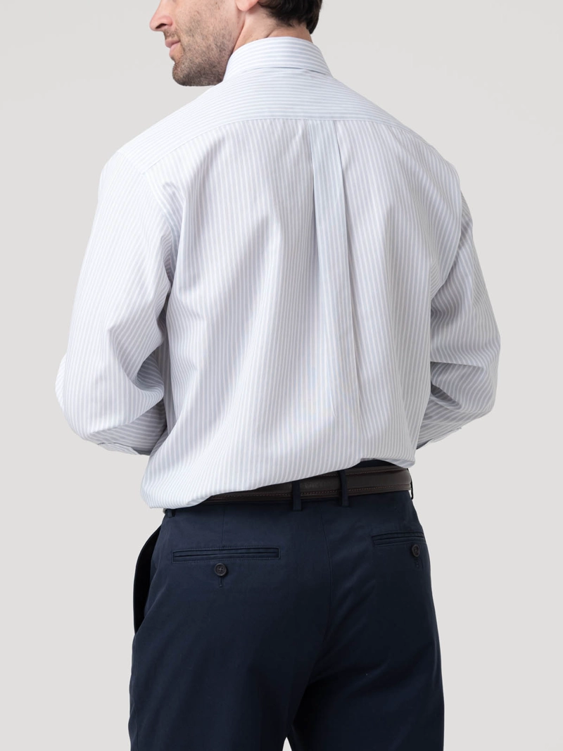 CAMISA CUELLO ITALIANO HOMBRE WF CELESTE  ROCKFORD - 6